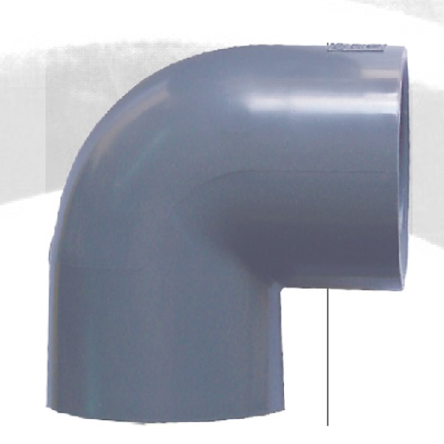 ASTM SCH80 CPVC Elbow 90° Dark Grey Color 